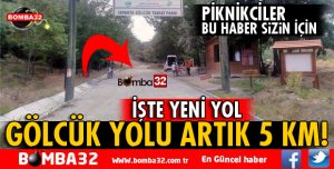 ISPARTA GÖLCÜK YOLU 5 KİLOMETREYE DÜŞTÜ