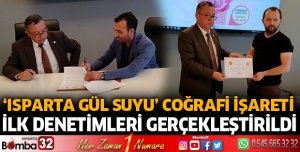 Isparta Gül Suyu Coğrafi İşareti İlk Denetimleri Gerçekleştirildi