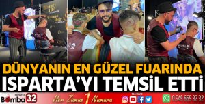 Isparta gülünü böyle tanıttı