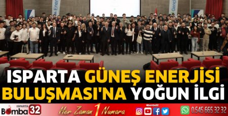 Isparta Güneş Enerjisi Buluşması'na yoğun ilgi
