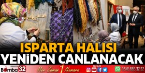 Isparta halısı yeniden canlanacak