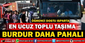 ISPARTA HALK OTOBÜSLERİ, TÜRKİYE GENELİNDE EN UCUZ ULAŞIMI SAĞLIYOR