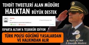 ISPARTA HALKI ALTAN'A SAHİP ÇIKTI