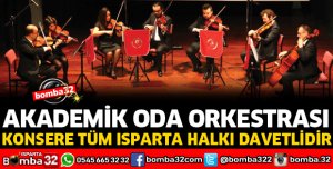 ISPARTA HALKINA KONSER VERECEKLER