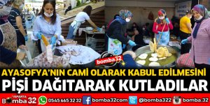 ISPARTA HALKINA PİŞİ İKRAMINDA BULUNDULAR