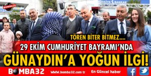 ISPARTA HALKINDAN GÜNAYDIN'A SEVGİ SELİ