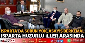 Isparta huzurlu iller arasında