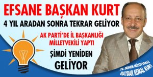 ISPARTA İÇİN BİR KEZ DAHA GELİYOR