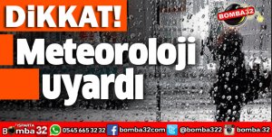 ISPARTA İÇİN SAĞANAK YAĞIŞ UYARISI