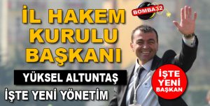 ISPARTA İL HAKEM KURULU BAŞKANI DEĞİŞTİ
