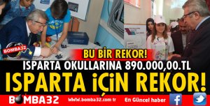 ISPARTA İL MİLLİ EĞİTİM MÜDÜRLÜĞÜNDEN TÜBİTAK 4006 BİLİM FUARI PROJELERİNE REKOR KABUL