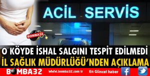 ISPARTA İL SAĞLIK MÜDÜRLÜĞÜNDEN AÇIKLAMA