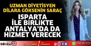 Isparta ile birlikte Antalya'da da hizmet verecek