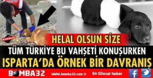 ISPARTA JANDARMADAN ÖRNEK DAVRANIŞ