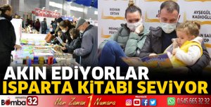ISPARTA KİTABI SEVİYOR