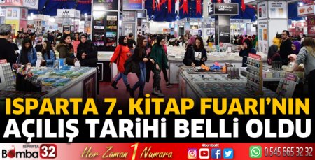 Isparta Kitap Fuarının açılış tarihi belli oldu  