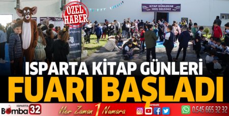 Isparta Kitap Günleri Fuarı başladı