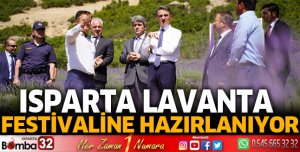 Isparta Lavanta Festivaline Hazırlanıyor