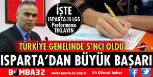 ISPARTA LGS 2018 PERFORMANS SONUÇLARI