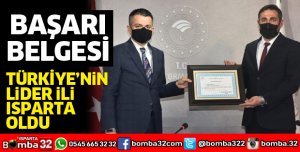 Isparta lider il oldu
