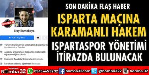 ISPARTA MAÇINA KARAMANLI HAKEM