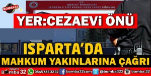 ISPARTA MAHKUM YAKINLARINDAN İFTAR DAVETİ