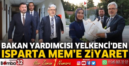 Isparta MEM'i ziyaret etti