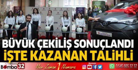 Isparta Meydan AVM otomobil çekilişi sonuçlandı