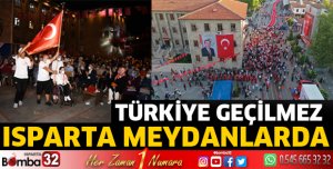 Isparta meydanlarda