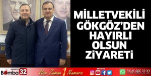 Isparta Milletvekili Mehmet Uğur Gökgöz'den Hayırlı Olsun Ziyareti