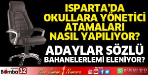 Isparta Milli Eğitimi kim yönetiyor