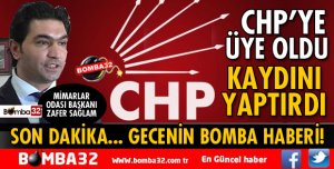 ISPARTA MİMARLAR ODASI BAŞKANI CHP SAFLARINDA