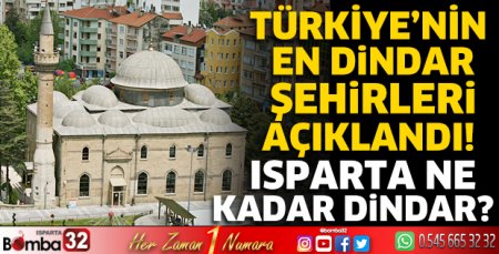 Isparta ne kadar dindar?