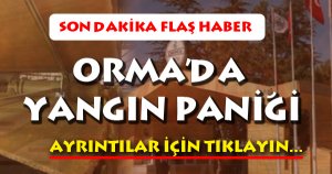 Isparta Orma’da Yangın!