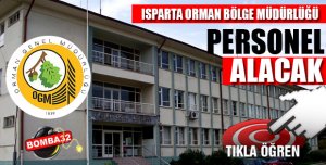 ISPARTA ORMAN BÖLGE PERSONEL ALACAK