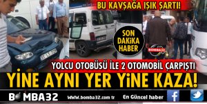 ISPARTA OTOGAR KAVŞAĞI ÜSTÜNDE YİNE KAZA