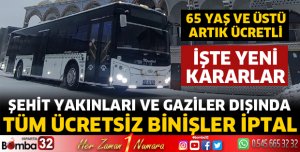 Isparta Özel Halk Otobüsleri yeni kararları duyurdu