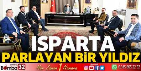 Isparta parlayan bir yıldız