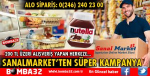 ISPARTA SANALMARKET'TEN SÜPER KAMYPANYA