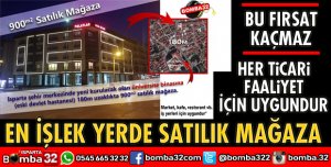 ISPARTA ŞEHİR MERKEZİNDE SATILIK MAĞAZA