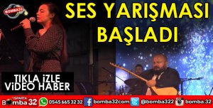 ISPARTA SES YARIŞMASINDA HÜNERLERİNİ GÖSTERDİLER