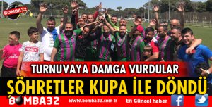 ISPARTA ŞÖHRETLER TAKIMINDAN BÜYÜK BAŞARI