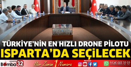 Isparta TEKNOFEST Drone Şampiyonası yapılacak