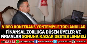 ISPARTA TİCARET BORSASI YÖNETİM KURULU BAŞKANI AHMET ADAR TOBB AKDENİZ BÖLGE TOPLANTISINA KATILDI