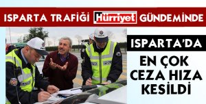ISPARTA TRAFİĞİ ULUSAL BASINDA