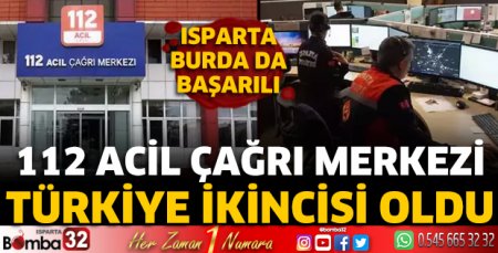 Isparta Türkiye ikincisi oldu