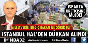 ISPARTA ÜRETİCİSİNE MÜJDE 
