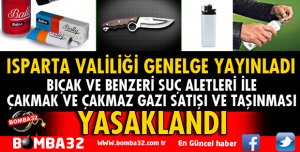 ISPARTA VALİLİĞİ YENİ GENELGE YAYINLADI