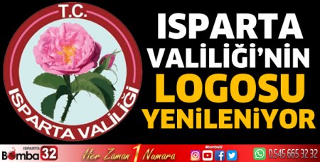 Isparta Valiliği’nin logosu yenileniyor