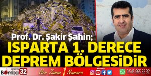 Isparta ve deprem